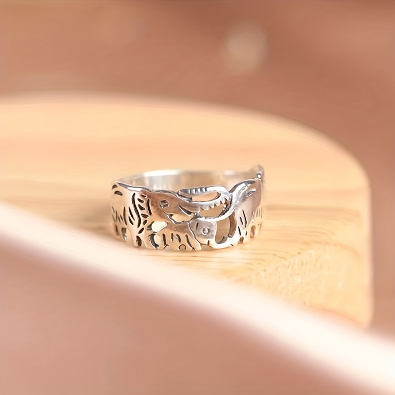 HappyFamily Elephant Ring — Good Luck Charm